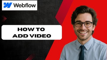 How To Add Video in Webflow 2025! Full Tutorial