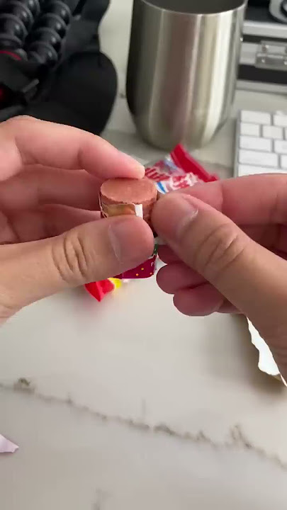 One of my favorite snack-drink combos