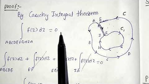 Extension of Cauchy