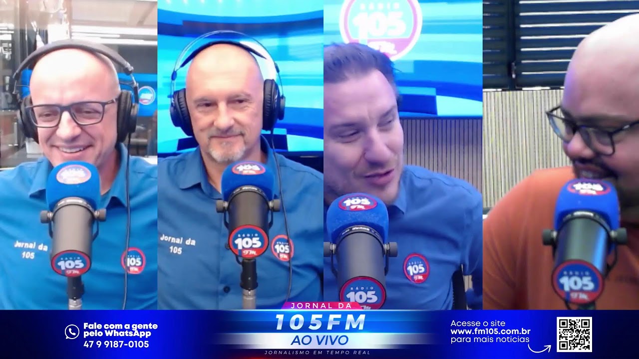 Jornal da 105! 04-03-2026! Rádio 105 FM!