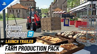 Farming Simulator 22: Farm Production Pack - Launch Trailer | PS5 &amp; PS4 Games