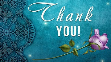 🌹🌹🌹Thank You!🌹🌹🌹Video Greeting Cards #WhatsApp
