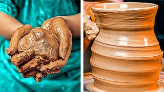 Incredible Pottery Making Ideas || Ceramic Masterpieces by 5-Minute DECOR!