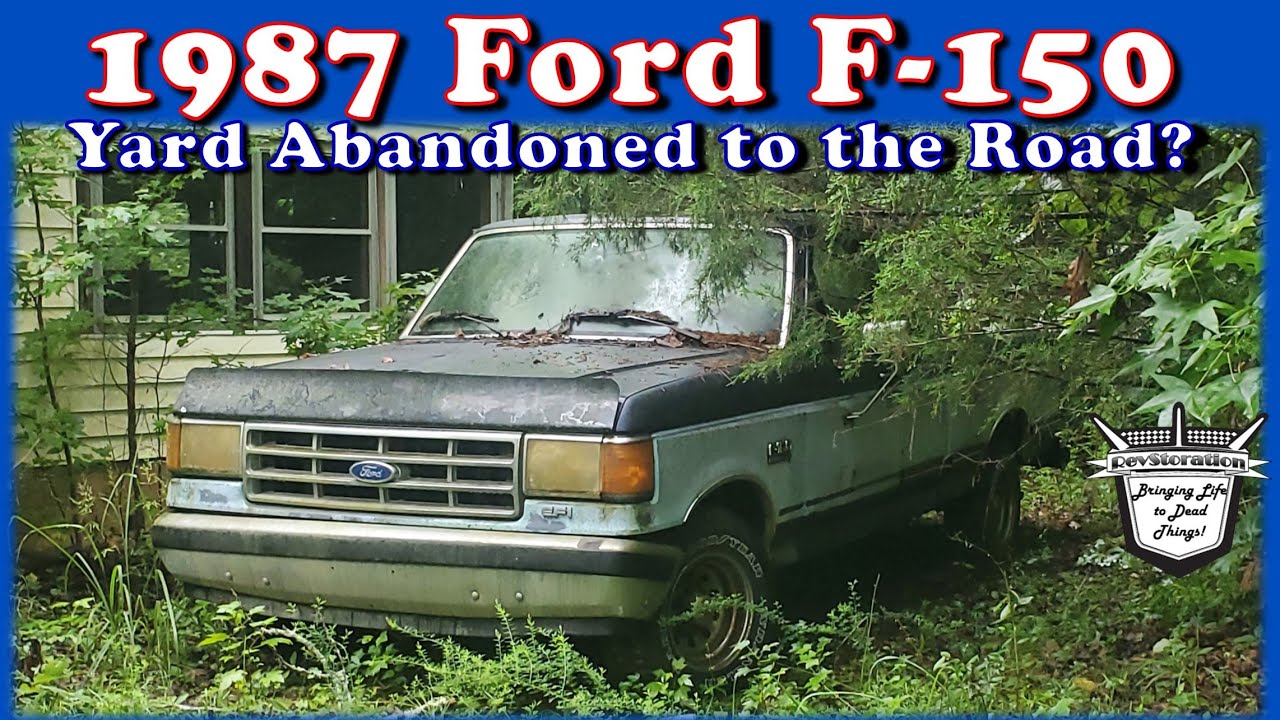 FIRST START & DRIVE? 1987 Ford F150 Yard ABANDONED to ROADWORTHY! Ignition Actuator Install