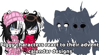 Piggy Characters React To Their Advent Calendar Designs Roblox Piggy