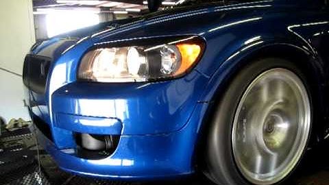 ELEVATE Volvo C30 T5 Dyno Run (front view)