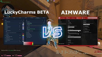 LuckyCharms V5 BETA vs AIMWARE.Net Leak
