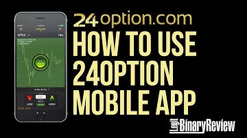 How to Use 24option Mobile App