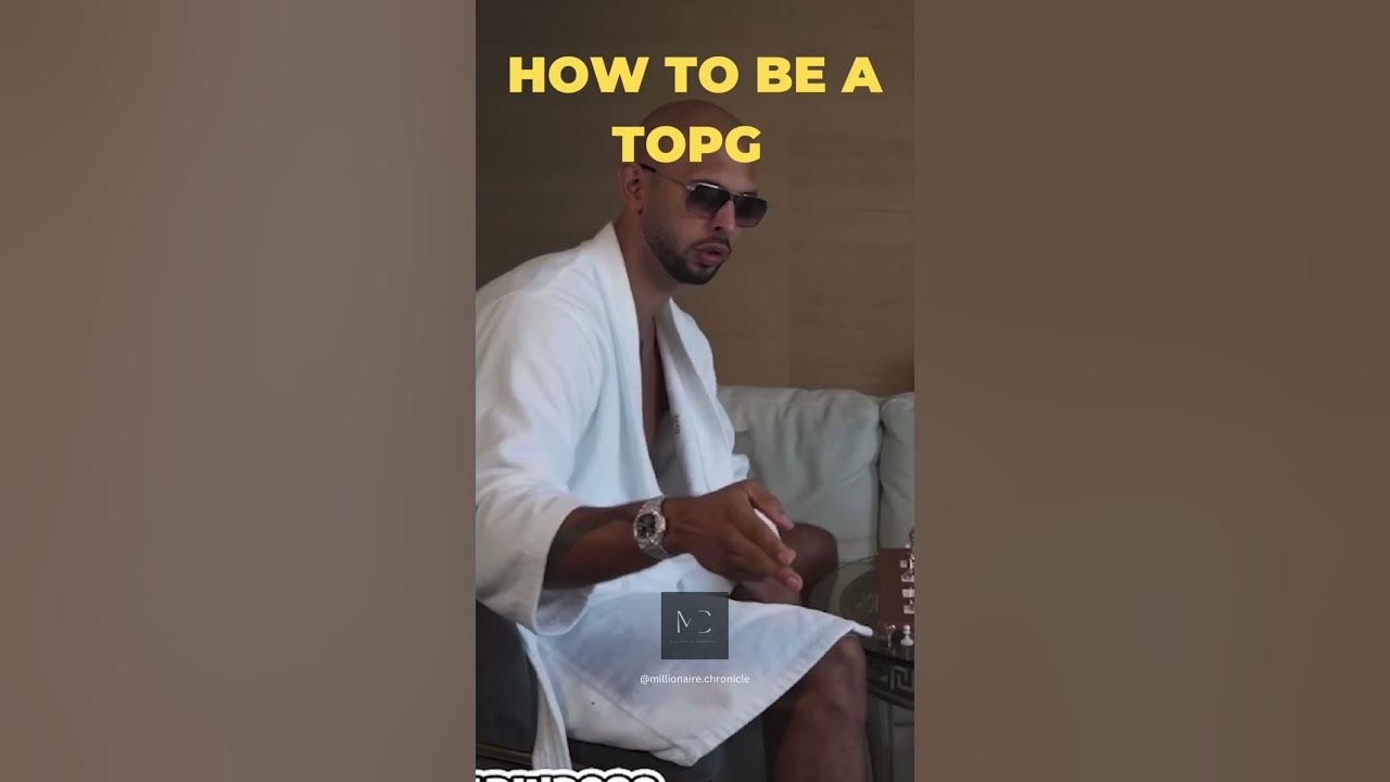 How to be a TopG.🔱🗣️ - YouTube