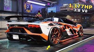 Lamborghini Aventador Svj Roadster Customization And Gameplay  1177hp 400 Build Needforspeed Heat