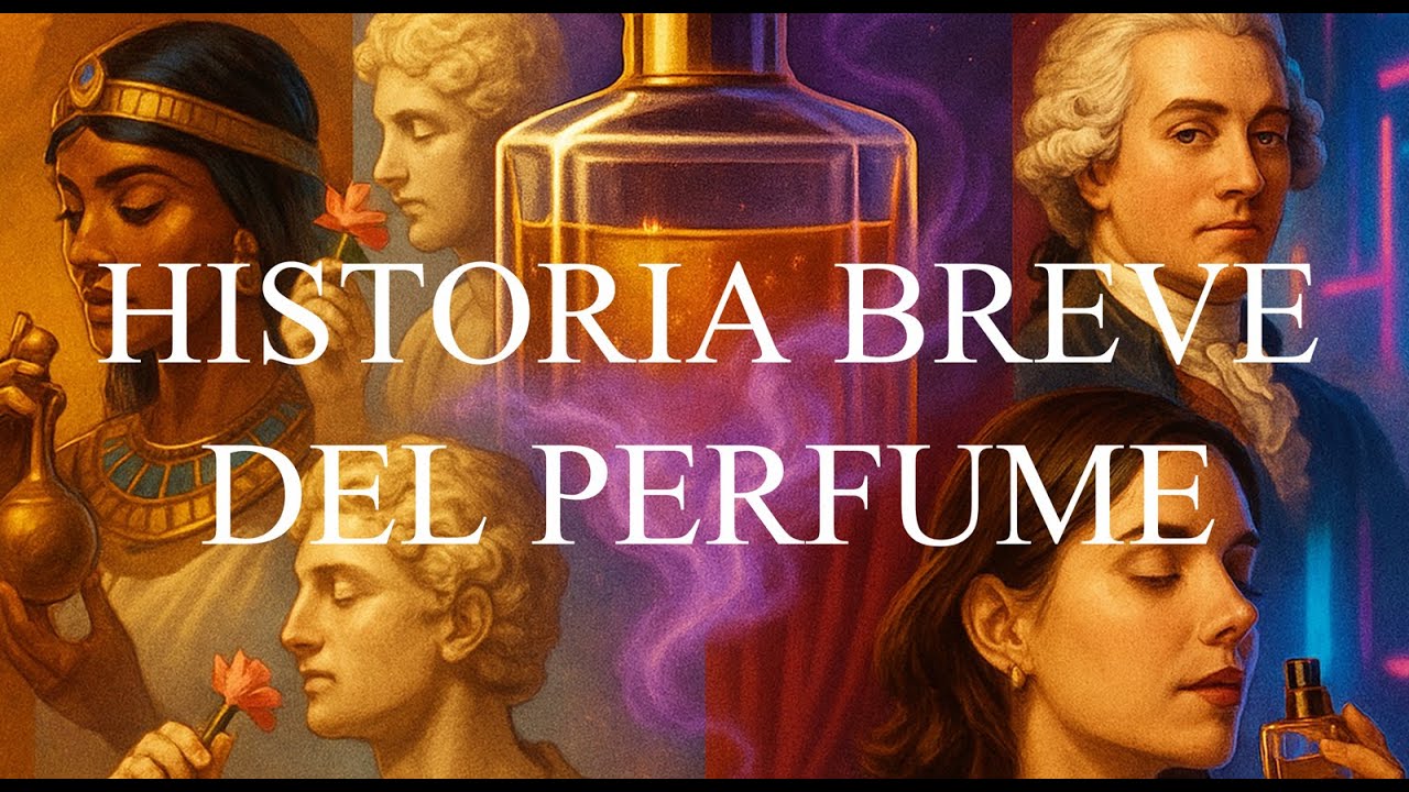 Historia del Perfume Resumida 🧴 De Egipto a Instagram (con humor fino)