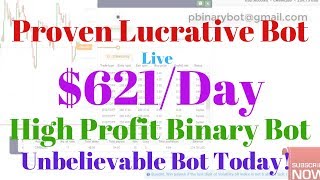 Detailed Binary.com Bot - High-Profit Binary Bot | Proven Lucrative Unbelievable Bot Today!