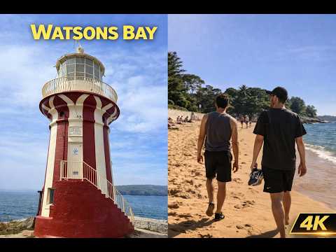 Watsons Bay Coastal Walk to Hornby Lighthouse | Sydney in 4K