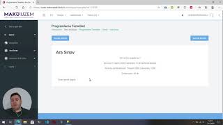 6. Çevrimiçi Sınava Katılma Adımları Öğrenciler İçin