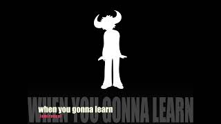 NO BASS - Jamiroquai - when you gonna learn - bass less - backing track play along