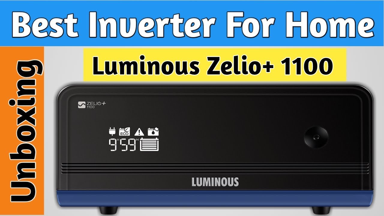 Luminous Zelio+ 1100 | Pure Sine Wave Inverter | Best Digital Inverter ...