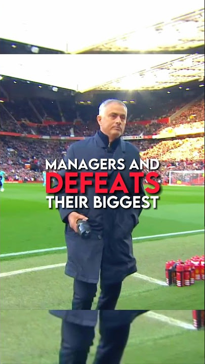 Managers and their biggest defeats | part 1