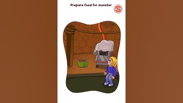 Dop 2 (Delete One Part) prepare food for monster #shorts #gameplay #dop2 #viralvideo