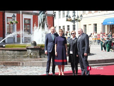 საქართველოს პრეზიდენტის ოფიციალური ვიზიტი ესტონეთში