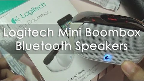 Logitech Mini Boombox Wireless Speakers Unboxing & Overview