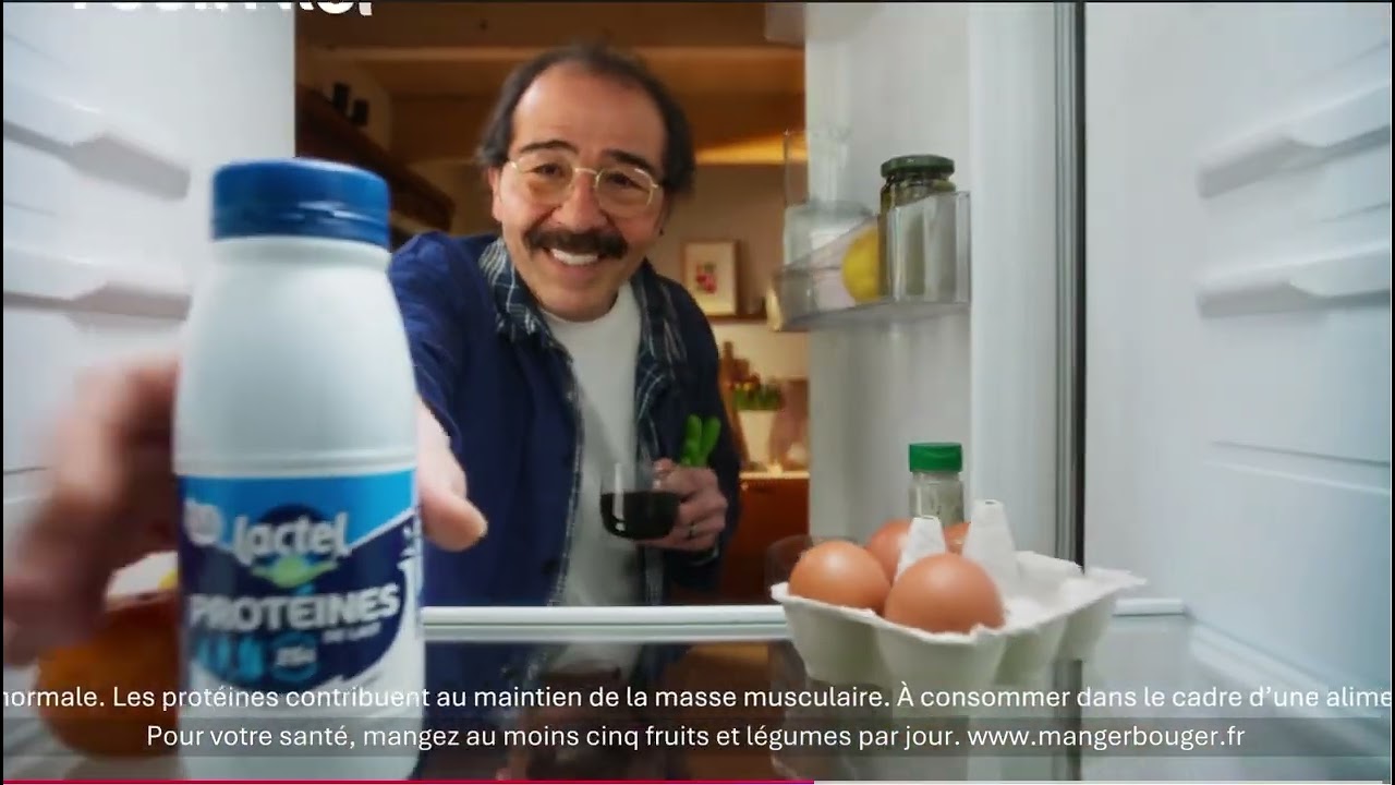 Pub Lactel protéiné 2026