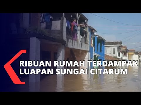 Banjir Rendam 3 Kecamatan di Bandung Akibat Luapan Sungai Citarum