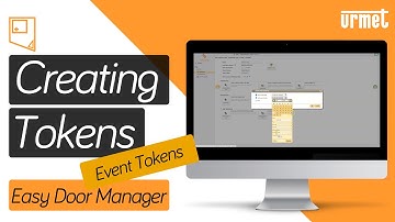 How to Create an Event Token (Key) - Urmet Easy Door Manager