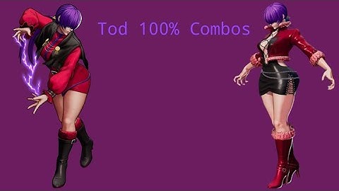 King of Fighters XV Orochi Shermie TOD 100% combos