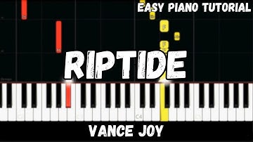 Vance Joy - Riptide (Easy Piano Tutorial)