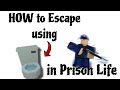 How to Escape the Prison using the Toilet! | Roblox Prison Life Tutorial