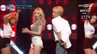 150903 HyunA - Roll Deep (ft. HyoJong) @M! CountDown