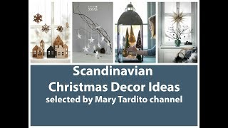 Scandinavian Christmas Decor Ideas - Minimalist Winter Decor Ideas