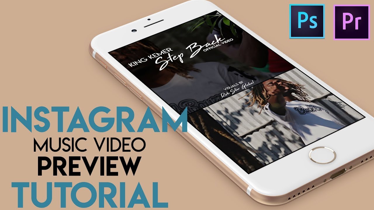 instagram music video preview quick tutorial free template - how to make instagram music video previews adobe premiere pro