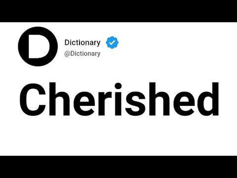 Vídeo: Cherished is O significado do termo