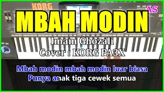 MBAH MODIN - Imam Ghozali - Karaoke Qasidah ( Cover ) Korg Pa3X