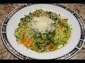 Спагетти из кабачка - Zucchini a la spaghetti