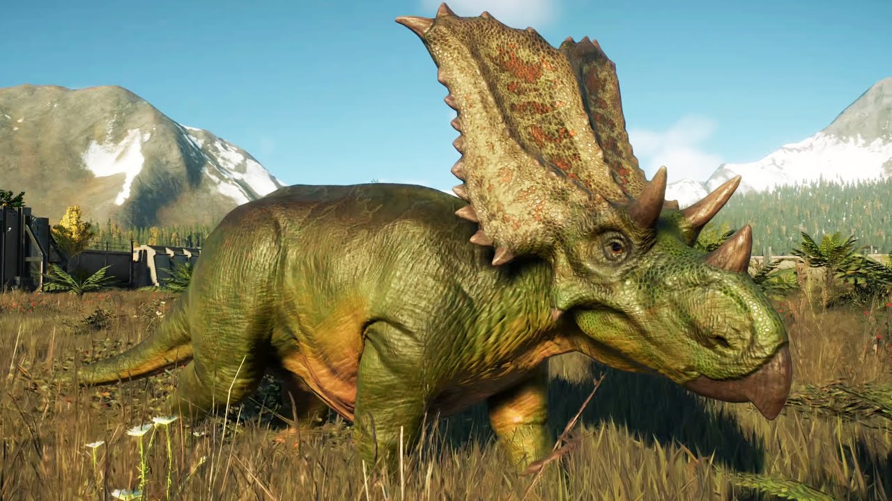 Jurassic World Evolution 2 - Chasmosaurus Gameplay (PS5 UHD) [4K60FPS ...