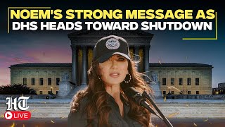 US News Live | 'it's their choice': Kristi noem defends ICE facility standards | DHS Funding