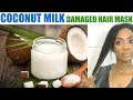 Coconut Oil & Honey - Damaged Hair Mask | Fix Dry Hair Fast