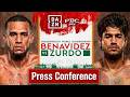 LIVE - David Benaviez vs Zurdo Ramirez - Final Press Conference &amp; Face Off Video