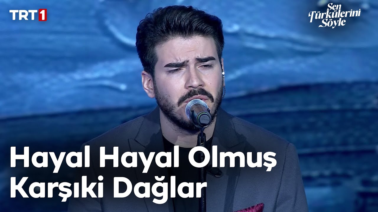 Ceyhun Can - Hayal Hayal Olmuş Karşıki Dağlar - Sen Türkülerini Söyle 23. Bölüm @trt1