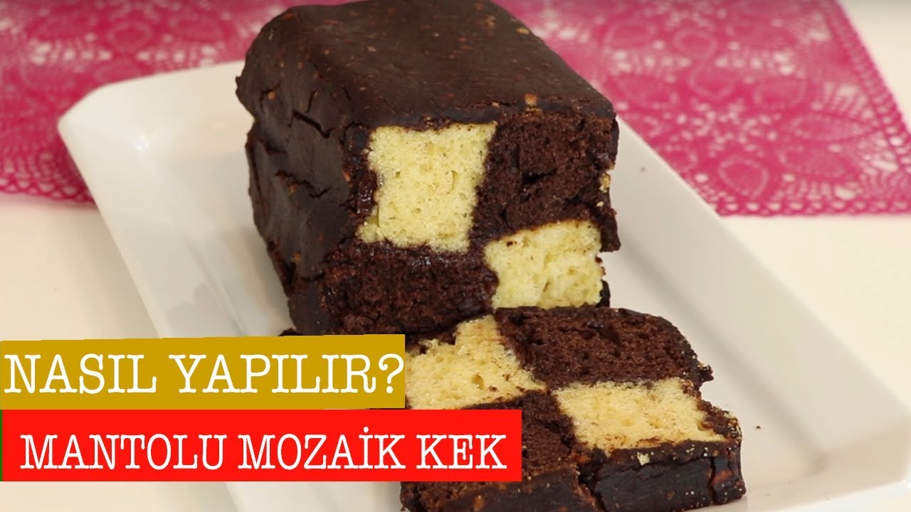 MANTOLU MOZAİK KEK- KLASİK KEKTEN MUHTEŞEM SUNUM -SÜTLÜ MUTFAK - ÖZLEM ÖZTÜRK