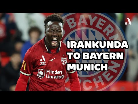 Nestory Irankunda | All Goals | Adelaide United to Bayern Munich