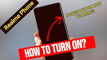 Turn On Realme Phone Without Power Button | Power button not working