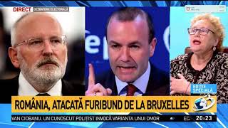 Antena 3 - România, Atacată Furibund De La Bruxelles