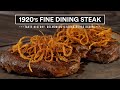 Jai prpar le famous steak delmonico des annes 1920