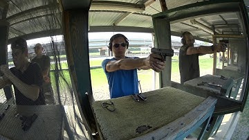 Bắn súng Glock 19 x9mm,