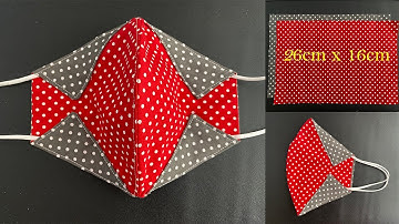 EASY DIY Face mask | Face Mask Sewing Tutorial | 2in1 Mask | | Anyone Can Make This Mask, Mascarilla