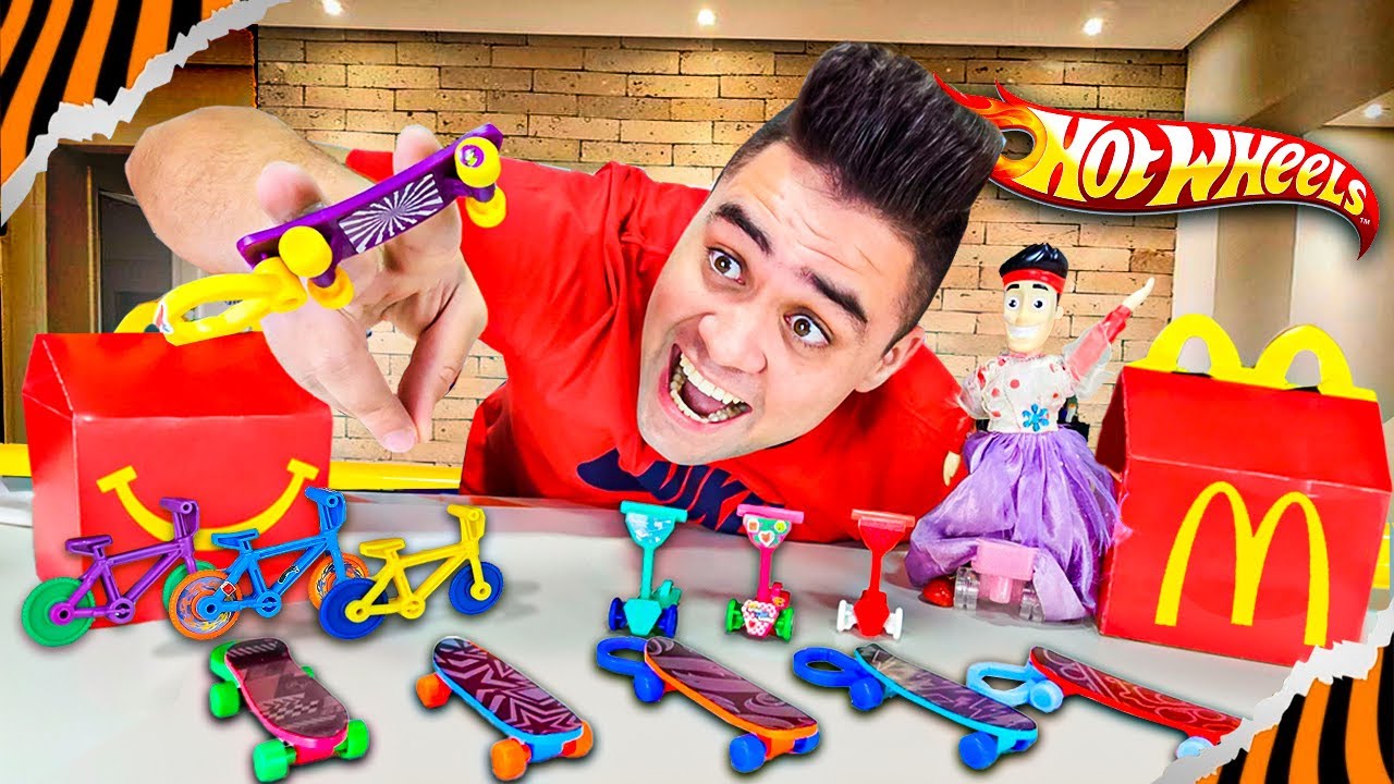 SKATES DE DEDO DA HOT WHEELS - Família Brancoala 