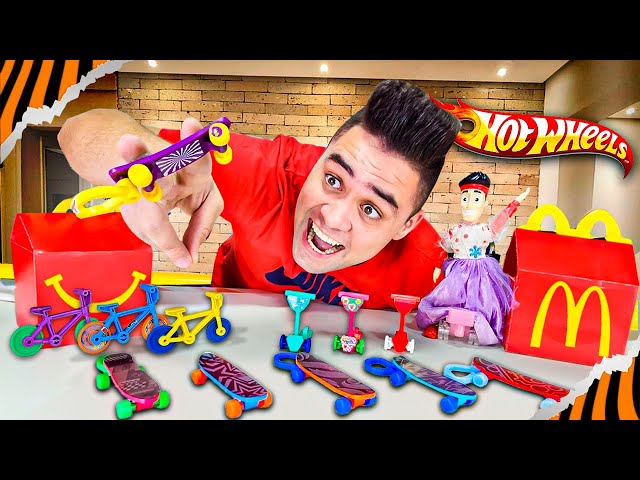 COMPLETEI A COLEÇÃO DE SKATE DE DEDO DOS ESTADOS UNIDOS? (HOT WHEELS) 